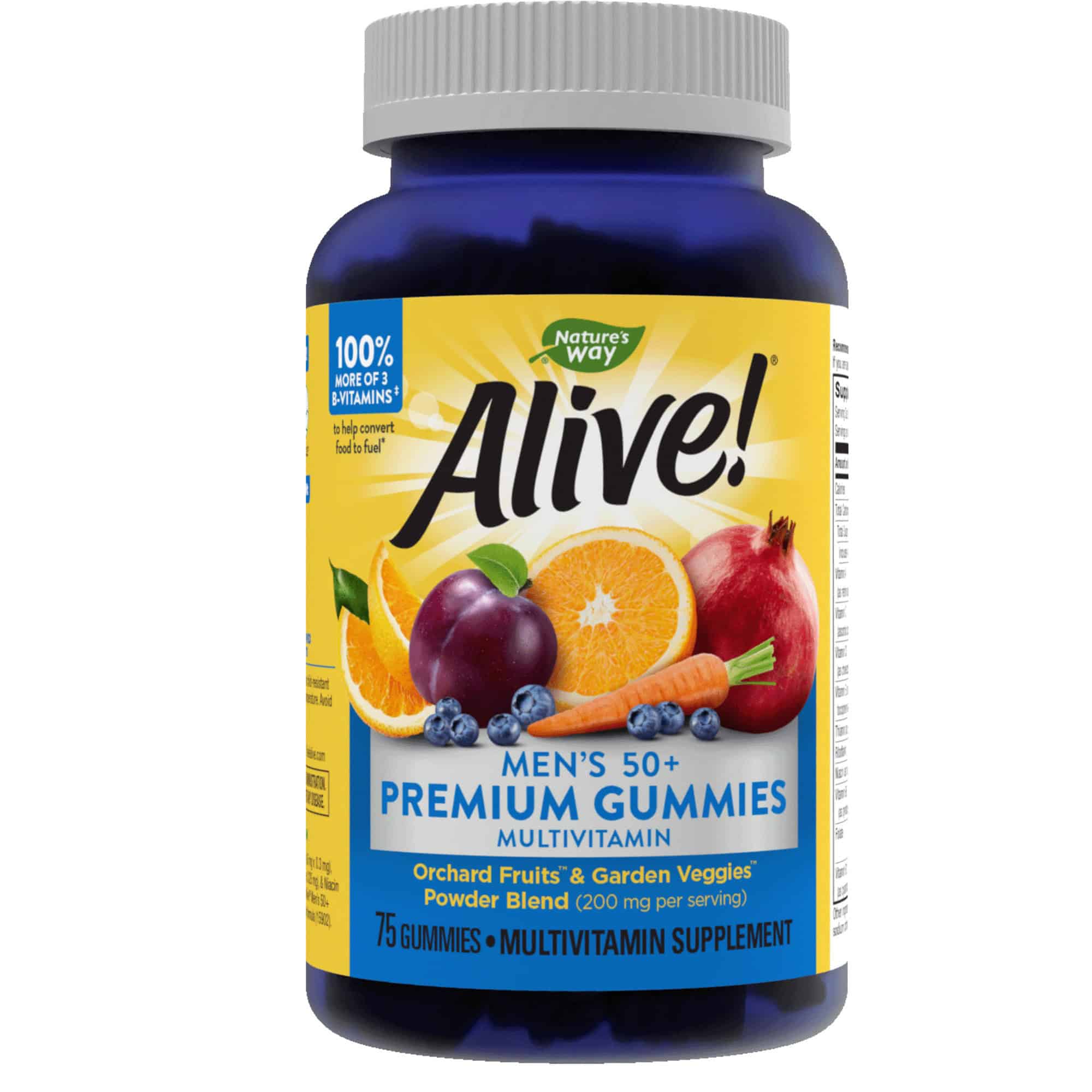 Nature's Way Alive! Men's 50+ Gummy Multi Vitamin