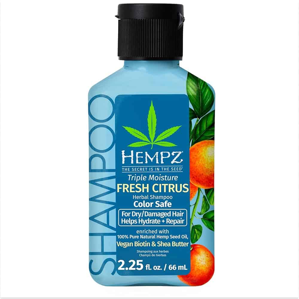 Hempz New Mini Triple Moisture Herbal Shampoo 2.25 fl oz