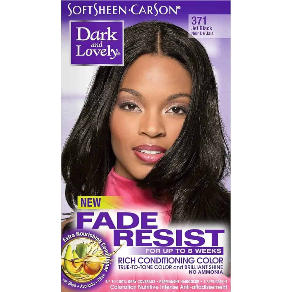 Dark and Lovely H/C Jet Blk # 371