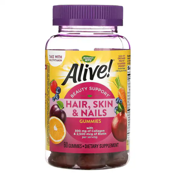 Nature's Way Alive! Hair, Skin & Nail Gummy