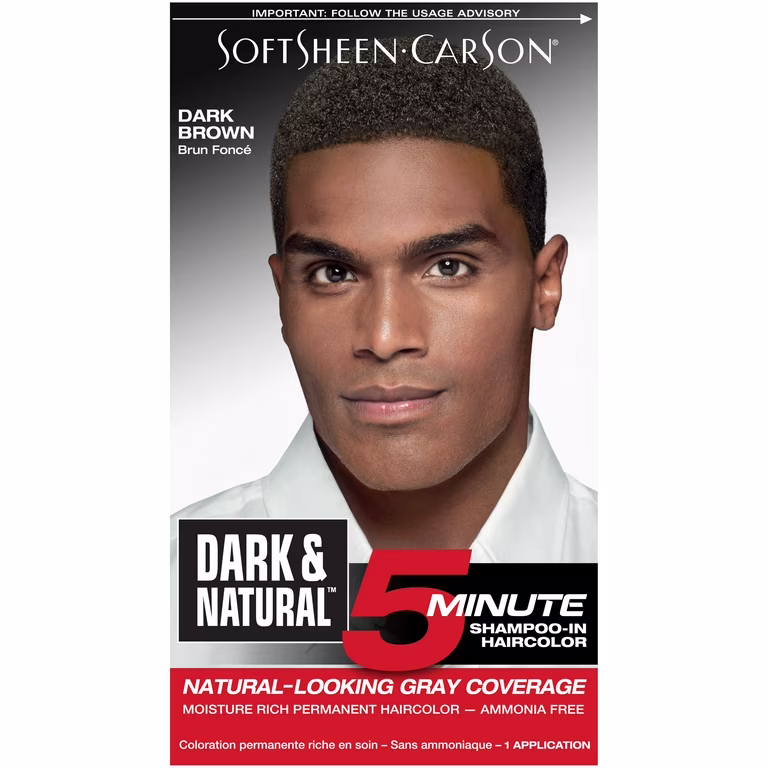 Dark and Lovely H/C Men Natural Black #324