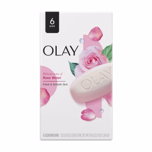 Olay Bar Fo Rose 6/6Ct 3.17oz/90g
