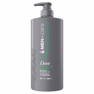 Dove Men Shampoo Fresh Clean With Pump 4 Piece 28 Oz.