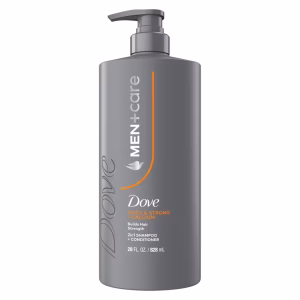 Dove Men Shampoo Thick To Strong With Pump 4 Piece 28 Oz.