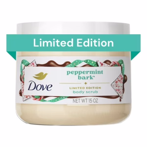 Dove Scrub Peppermint Bark 12 Piece 15 Oz.