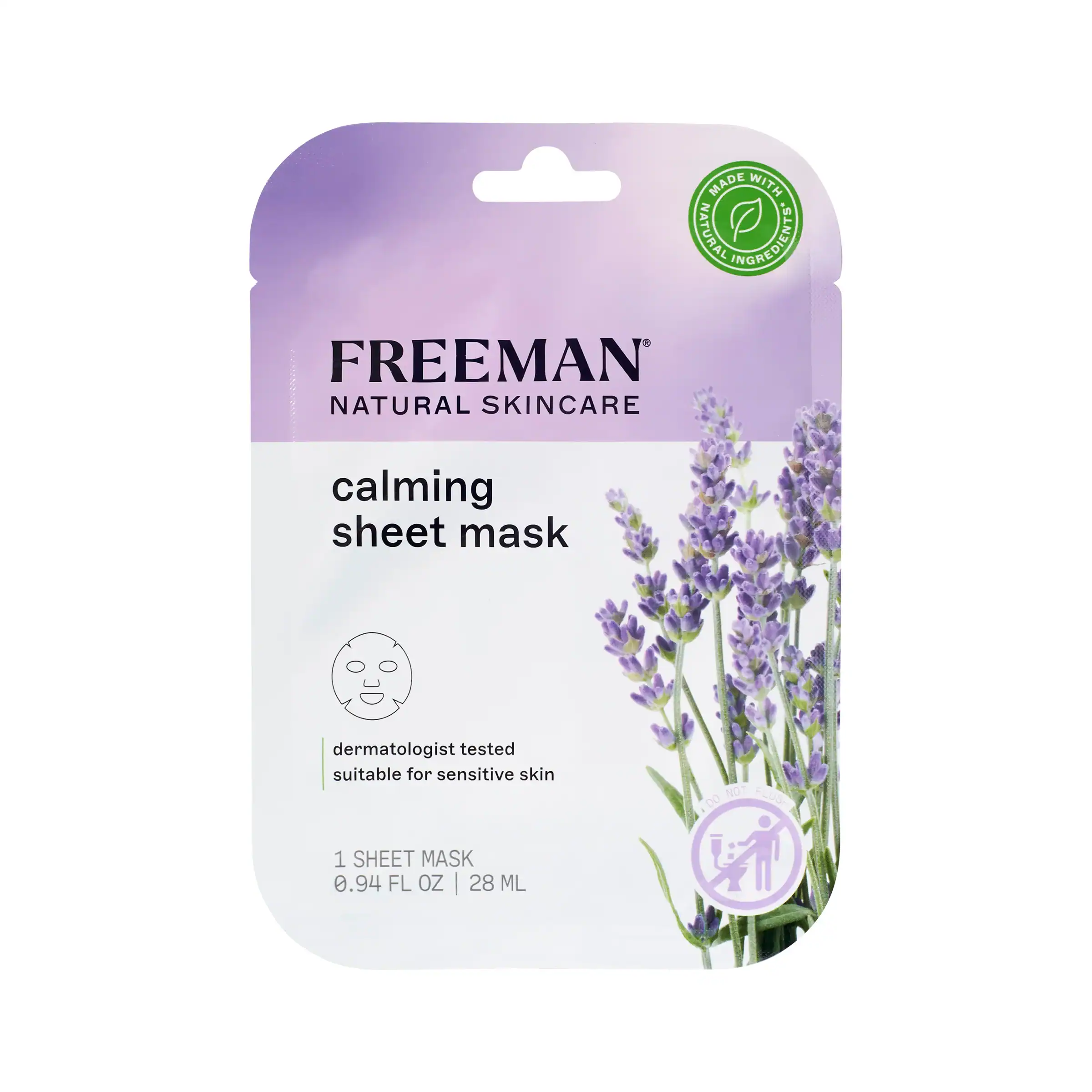 Freeman Calming Sheet Mask 1 oz
