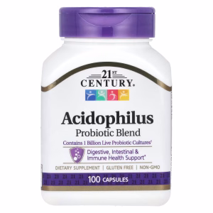 21st Century Acidophilus 100 Cap